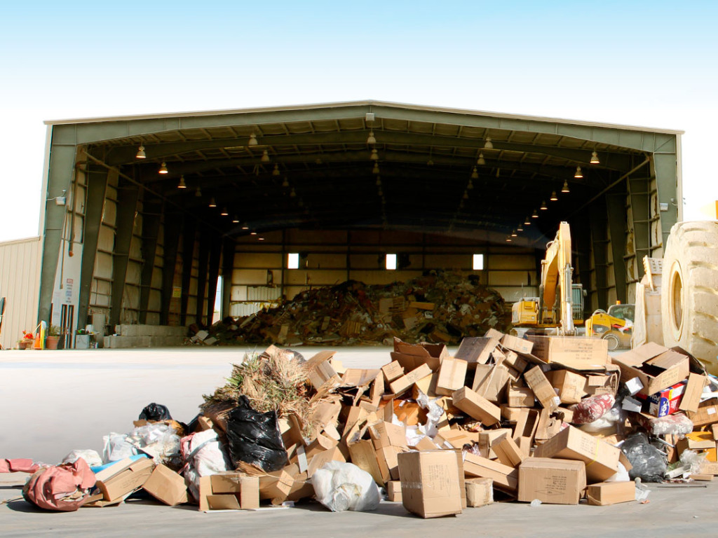 recycling drop off center