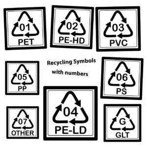 plastic recycling numbers