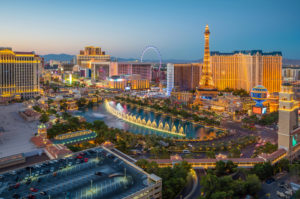 Las Vegas Strip at Sunset