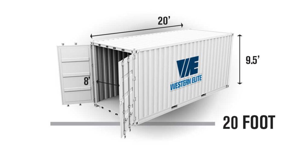 Storage Containers | Western Elite | 20-40 ft. Containers