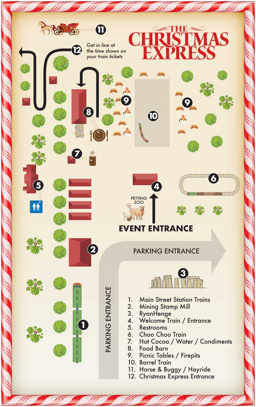 Christmas Express Activity Map